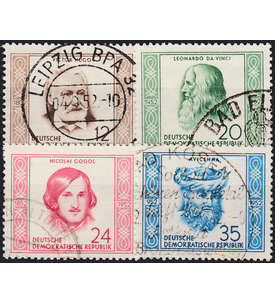 DDR Nr. 311-314 gestempelt Hugo,...,Avicenna