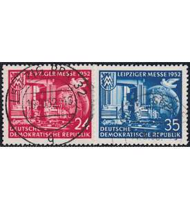 II DDR Nr. 315-316 gestempelt Herbstmesse 1952