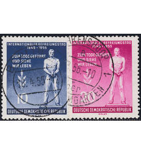 DDR Nr. 459A-460A gestempelt   Tag der Befreiung