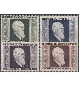 sterreich Nr. 772A-775A post. Dr. Karl Renner 1946