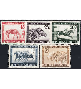sterreich Nr. 785-789 postfrisch Austria-Preis 1946