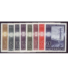 sterreich Nr. 803-810 postfrisch Frhjahrsmesse 1947