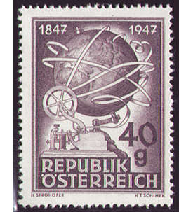 sterreich Nr. 837 postfrisch  100 Jahre Telegrafie 1947