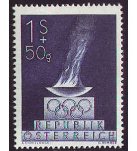 sterreich Nr. 854 postfrisch  Olympische Spiele 1948