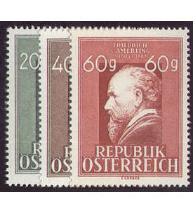 sterreich Nr. 855-857 postfrisch Ziehrer,Stifter,Amerling1948