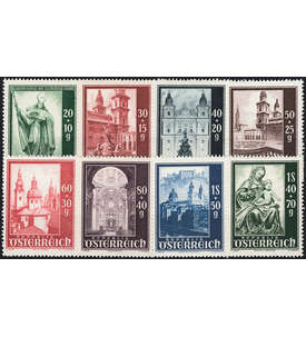 sterreich Nr. 885-892 postfr. Salzburger Dom 1948