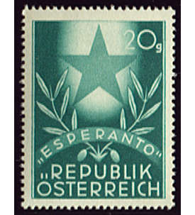 sterreich Nr. 935 postfrisch  Esperanto