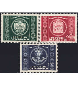 sterreich Nr. 943-945 postfrisch 75 Jahre Weltpostverein