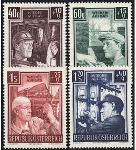 sterreich Nr. 960-963 postfrisch  Wiederaufbau