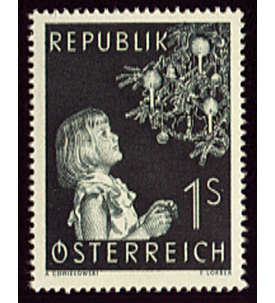 sterreich Nr. 994 postfrisch  Weihnachten 1953