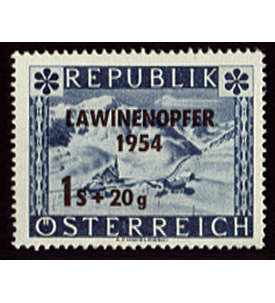 sterreich Nr. 998 postfrisch  Lawinenopfer