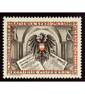 sterreich Nr. 1011 postfrisch Staatsdruckerei