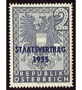 sterreich Nr. 1017 postfrisch Staatsvertrag