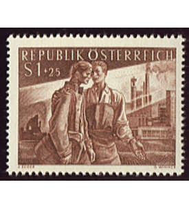 sterreich Nr. 1019 postfrisch Heimkehrer
