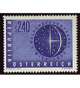 sterreich Nr. 1026 postfrisch ** Weltkraftkonferenz