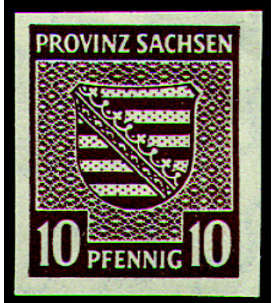 SBZ Nr. 72 postfrisch Provinzwappen 1945