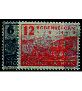SBZ Nr. 90-91 postfrisch Bodenreform 1946