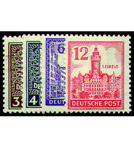 SBZ Nr. 150X-155X postfrisch Abschiedsserie 1946 4 Werte