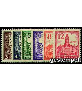 SBZ Nr. 156x-161x gestempelt   Abschiedsserie 1946 6 Werte