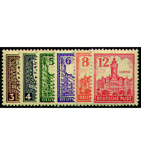 SBZ Nr. 156y-161y postfrisch Abschiedsserie 1946 6 Werte