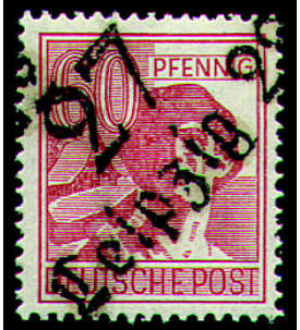 SBZ Nr. 179 postfrisch Handstempelaufdrucke 1948