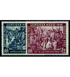 SBZ Nr. 240-241 postfrisch Leipziger Messe 1949