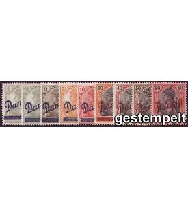 Danzig Nr. 32-40 gestempelt