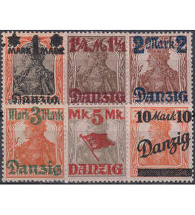 Danzig Nr. 41-46II postfrisch **