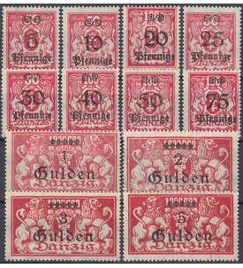 Danzig Nr. 181-192 postfrisch **