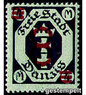 Danzig Nr. 102 gestempelt