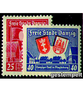 Danzig Nr. 274-275 gestempelt