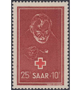 Saar Nr. 292 postfrisch Rotes Kreuz 1950