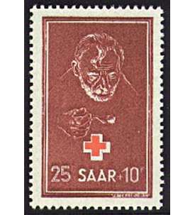 Saar Nr. 292 postfrisch Rotes Kreuz 1950