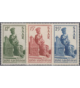 Saar Nr. 293-295 postfrisch Heiliges Jahr 1950