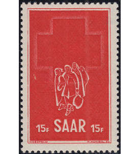 Saar Nr. 318 postfrisch Rotes Kreuz 1952