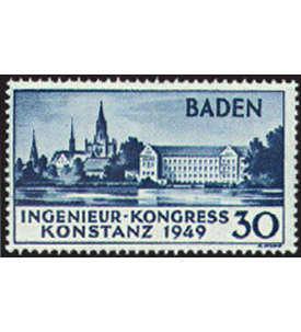 Französische Zone Baden Nr. 46 I Konstanz postfrisch **