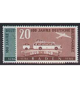 Franzsische Zone Baden Nr. 54-55 Deutsche Briefmarken postfrisch **