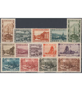 Saar Nr. 108-121 Freimarken 1926