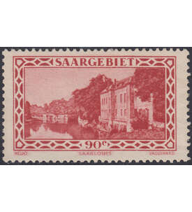 Saar Nr. 160 Freimarke 1932