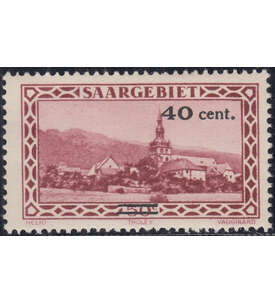 Saar Nr. 178 Freimarke 1934