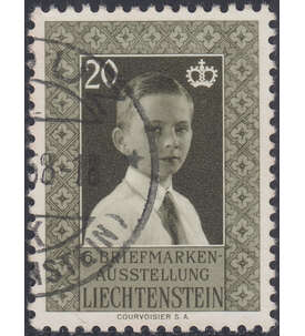 Liechtenstein Nr. 352 gestempelt    Briefmarkenausstellung Vaduz