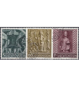 Liechtenstein Nr. 386-388 gestempelt  Weihnachten 1959