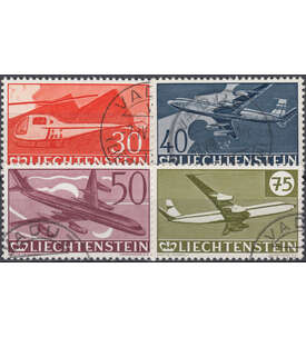 Liechtenstein Nr. 391-394 gestempelt  Flugpost 1960