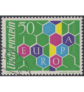 Liechtenstein Nr. 398 gestempelt    Europa CEPT 1960