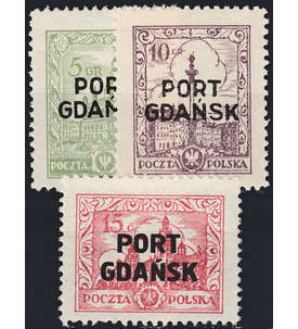 Danzig Port Gdansk Nr. 12-14 postfrisch **