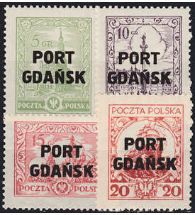 Danzig Port Gdansk Nr. 15-18 postfrisch **