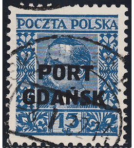 Danzig Port Gdansk Nr. 24 gestempelt