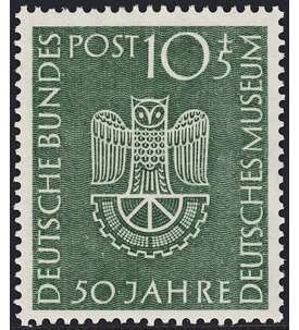 BRD Bund  Nr. 163 postfrisch ** Deutsches Museum geprft Schlegel