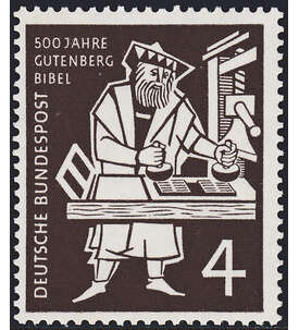 BRD Bund  Nr. 198 postfrisch         Gutenberg
