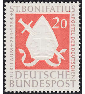 BRD Bund  Nr. 199 Bund postfrisch ** Bonifatius